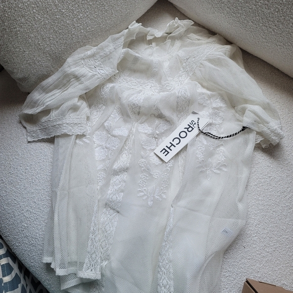 ST. ROCHE, Leith Top In Milky, Size 0, NWT! - Picture 4 of 5